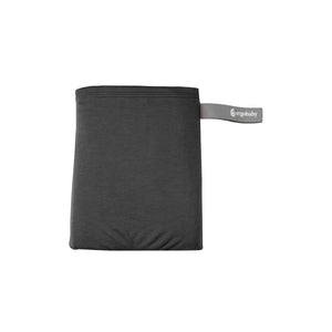 Ergobaby Aura Baby Wrap - Soft Black-Baby Carriers-Soft Black- | Natural Baby Shower