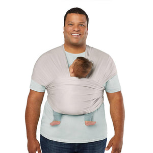 Ergobaby Aura Mesh Baby Wrap - Soft Grey Mesh-Baby Carriers-Soft Grey Mesh- | Natural Baby Shower