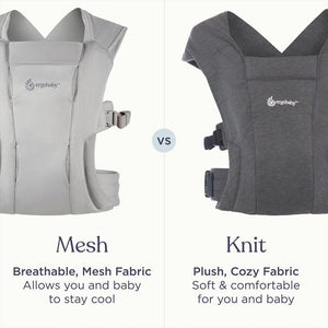 Ergobaby Embrace Newborn Carrier - Pure Black-Baby Carriers- | Natural Baby Shower