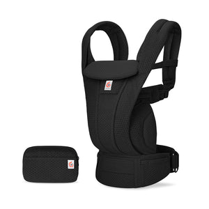 Ergobaby Omni Deluxe Mesh - Onyx Black-Baby Carriers-Onyx Black- | Natural Baby Shower