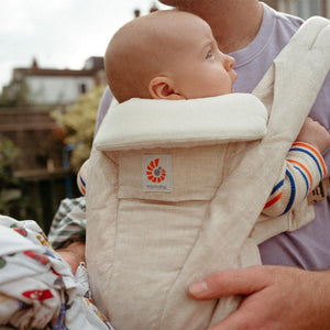 Ergobaby Omni Deluxe Cotton - Natural Linen-Baby Carriers-Natural Linen- | Natural Baby Shower