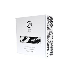 Etta Loves Muslin Blanket - Plant-Blankets- | Natural Baby Shower