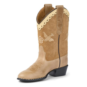 Copenhagen Colors - Cowboy Çizmeleri Dove Süet - Copenhagen Colors X Bootstock | Bej