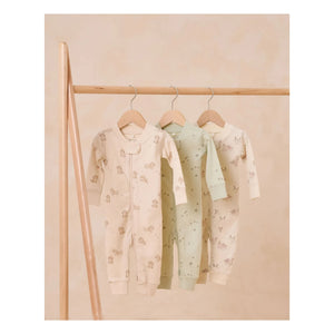Quincy Mae - Baby Romper | Ecru