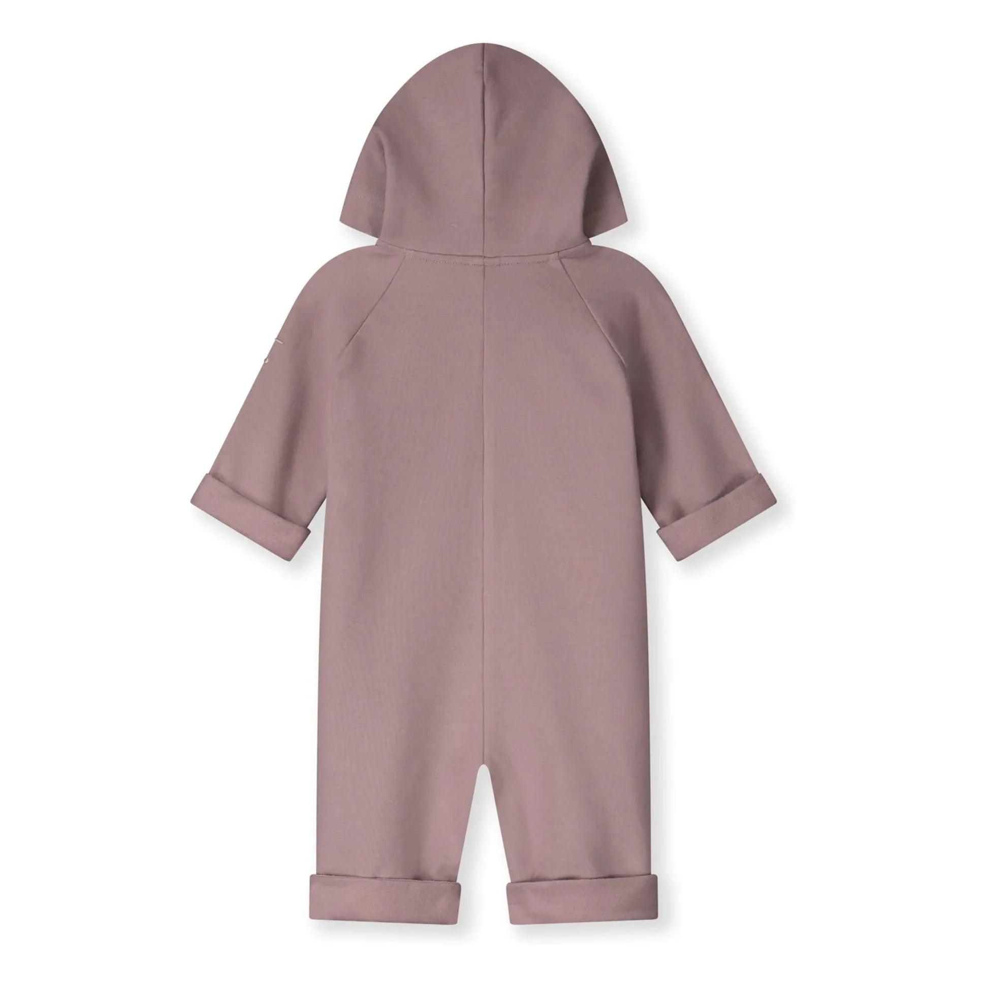Gray Label - Organic Cotton Hooded Romper | Mulberry