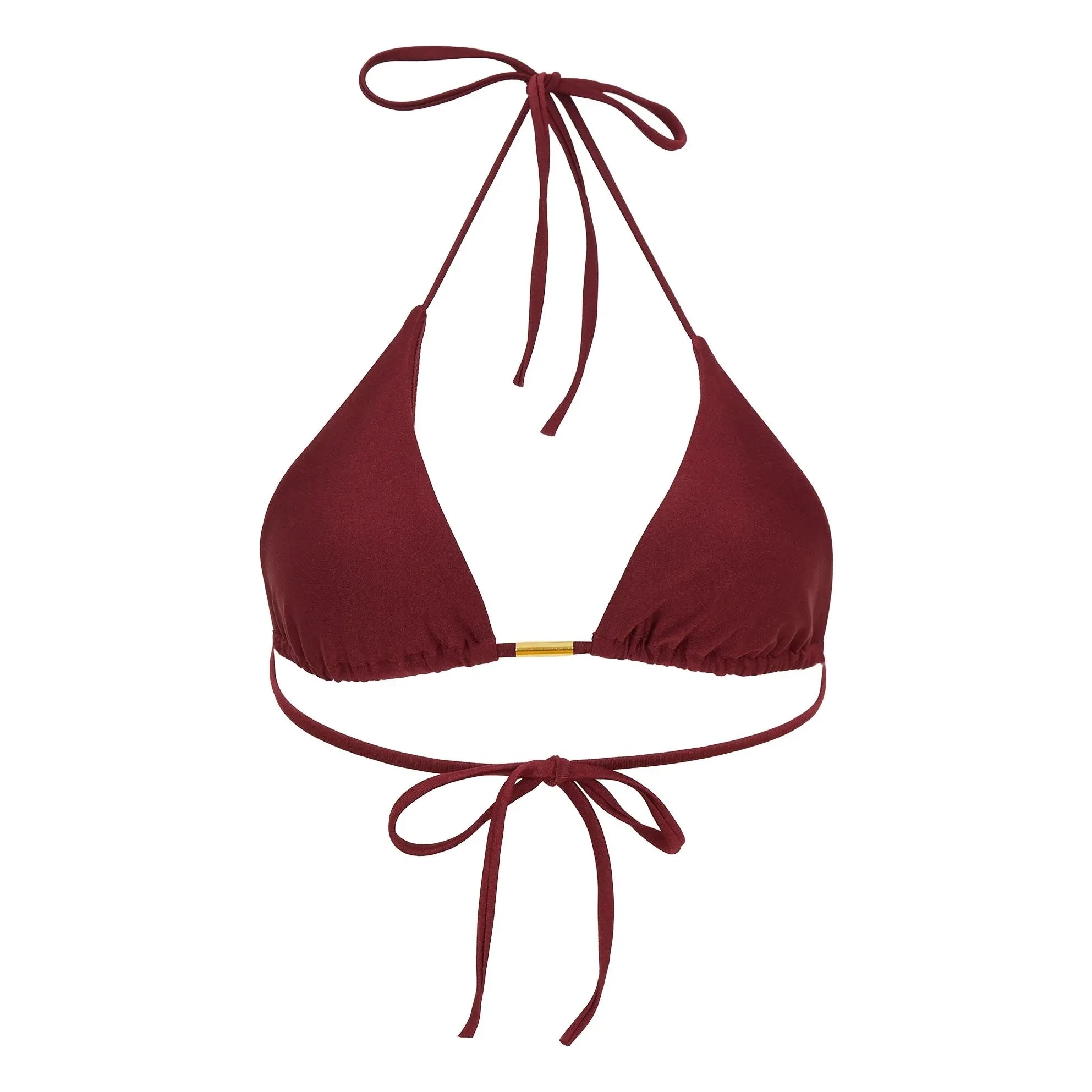 Alma Deia - Triangle Mayo Üstü Jenny | Bordo