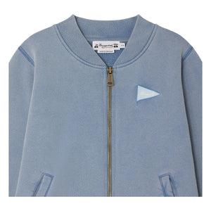 Bonpoint - Loreto organik pamuk bomber ceket | Azure mavi