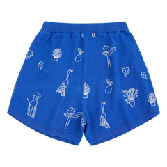 Bobo Choses – Summer Trip Shorts aus Bio-Baumwolle | Blau