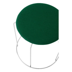 & Tradition - Verner Panton VP11 tel tabure için oturak | Zümrüt yeşili