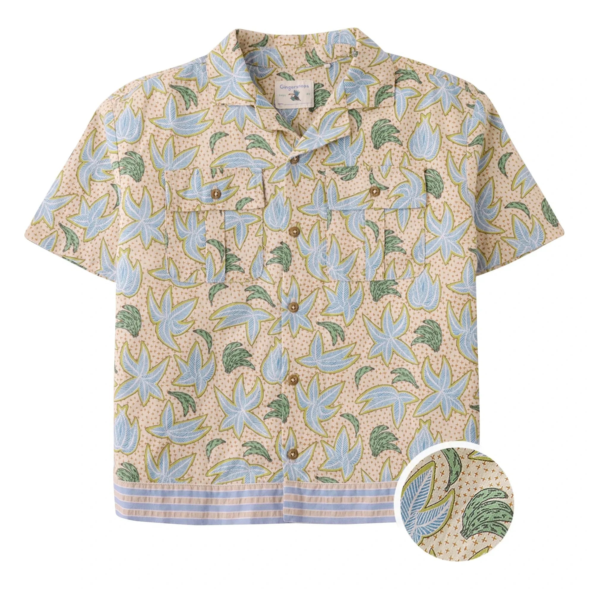 Gingersnaps - Banana Linen Shirt | Beige