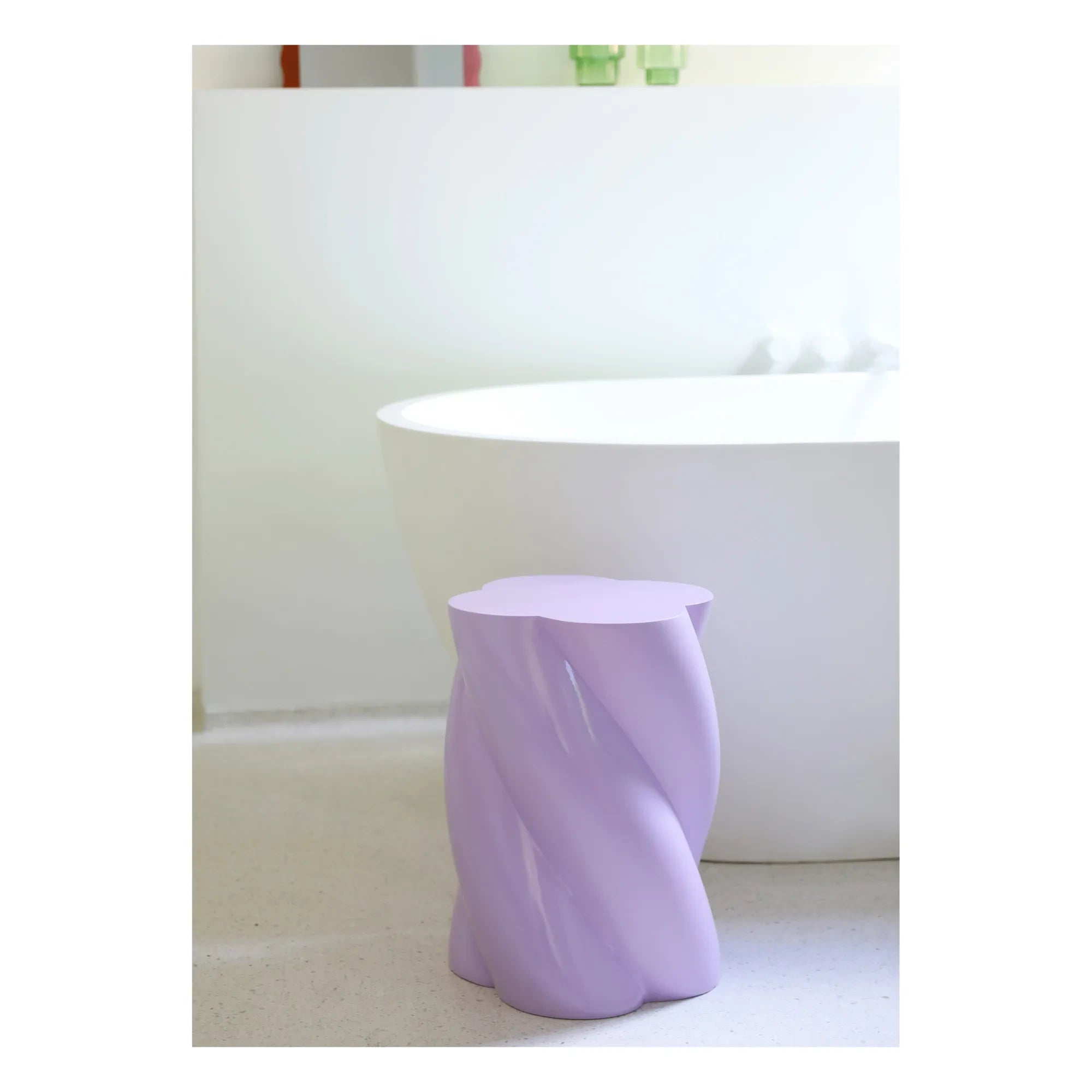 &Klevering - Marshmallow Yan Sehpa | Lila