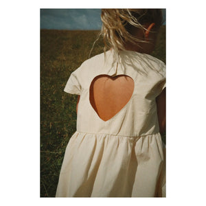 Konges Sløjd - Open-back dress Hearly Organic cotton | Beige