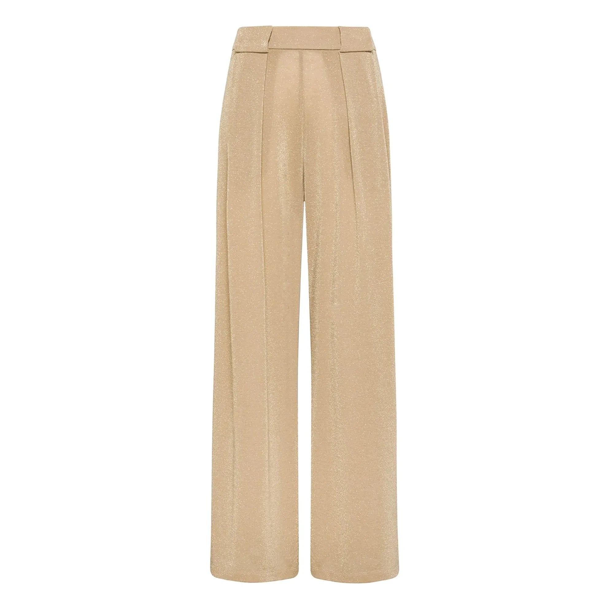 Momoni – Aspen Metallic Pants | Gold