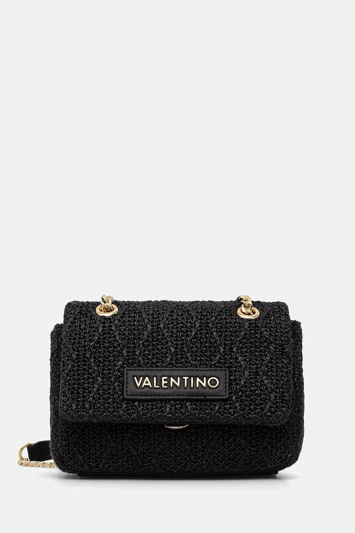 Valentino Bags kadın crossbody çanta, örgü dokulu OCARINA SUMMER