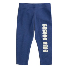 Bobo Choses - Bobo Choses Organic Cotton Leggings | Dark Blue