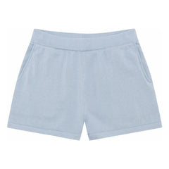 FUB - Organic cotton knit shorts | Light blue
