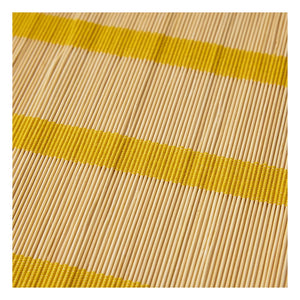HKliving - Bamboo Placemat | Lemon Yellow