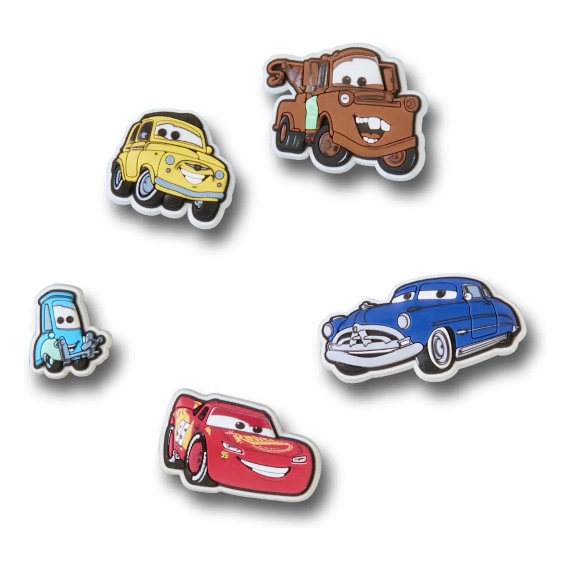Crocs - 5er Jibbitz Pixar Cars Set | Blau