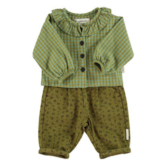 Piupiuchick - Çiçek Desenli Pantolon | Olive