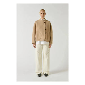 Soeur - Windsor Wollmantel | Heather beige