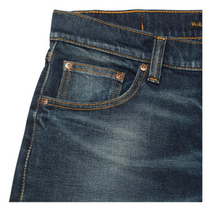 Nudie Jeans - Solid Ollie Lost Light Cotton Jeans | Pale Bluish Gray