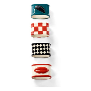 Serax - Serviettenringe, Wouters & Hendrix - 4er-Set