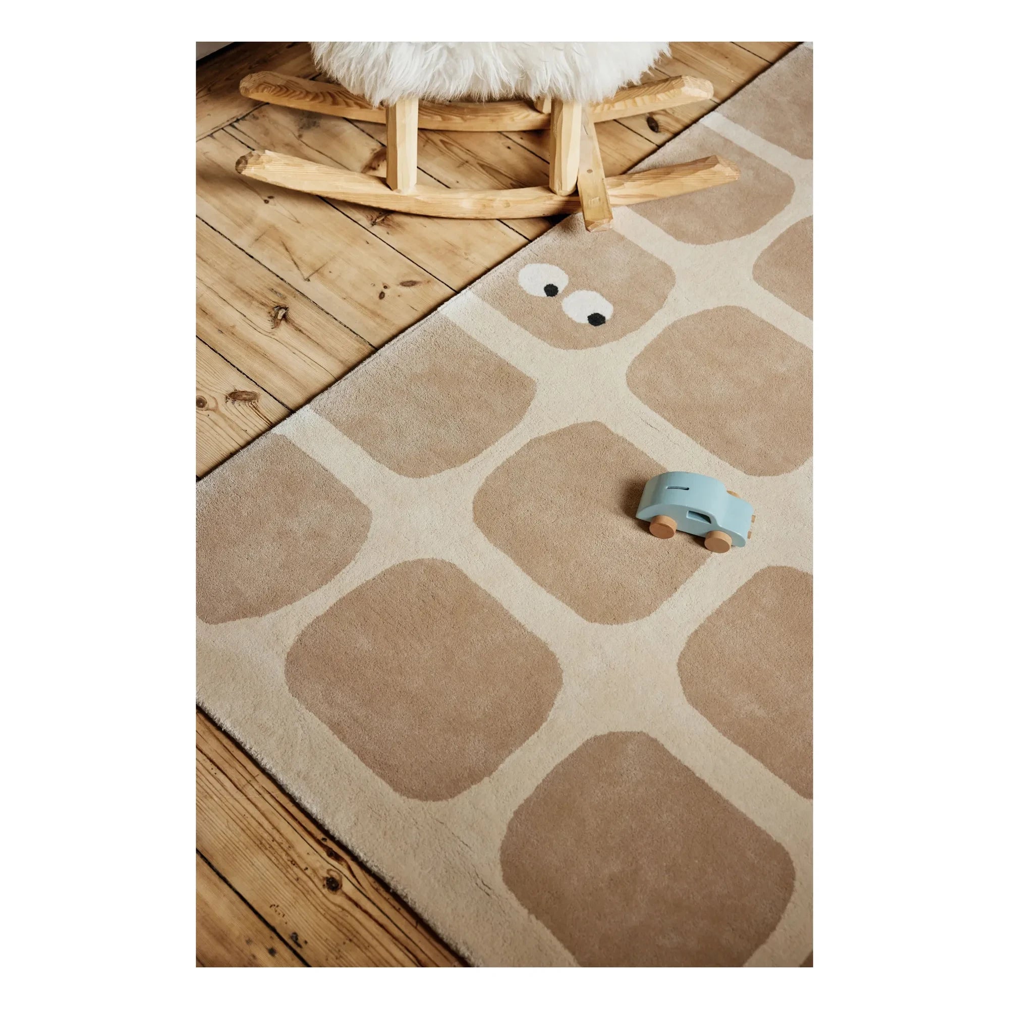 Bleuu-studio - Bidules Teppich | Beige