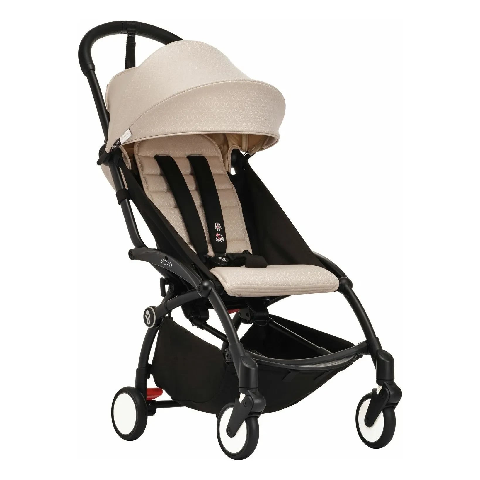 Stokke® - YOYO³ Bonpoint 6+ Bebek Arabası Siyah çerçeve | Bej