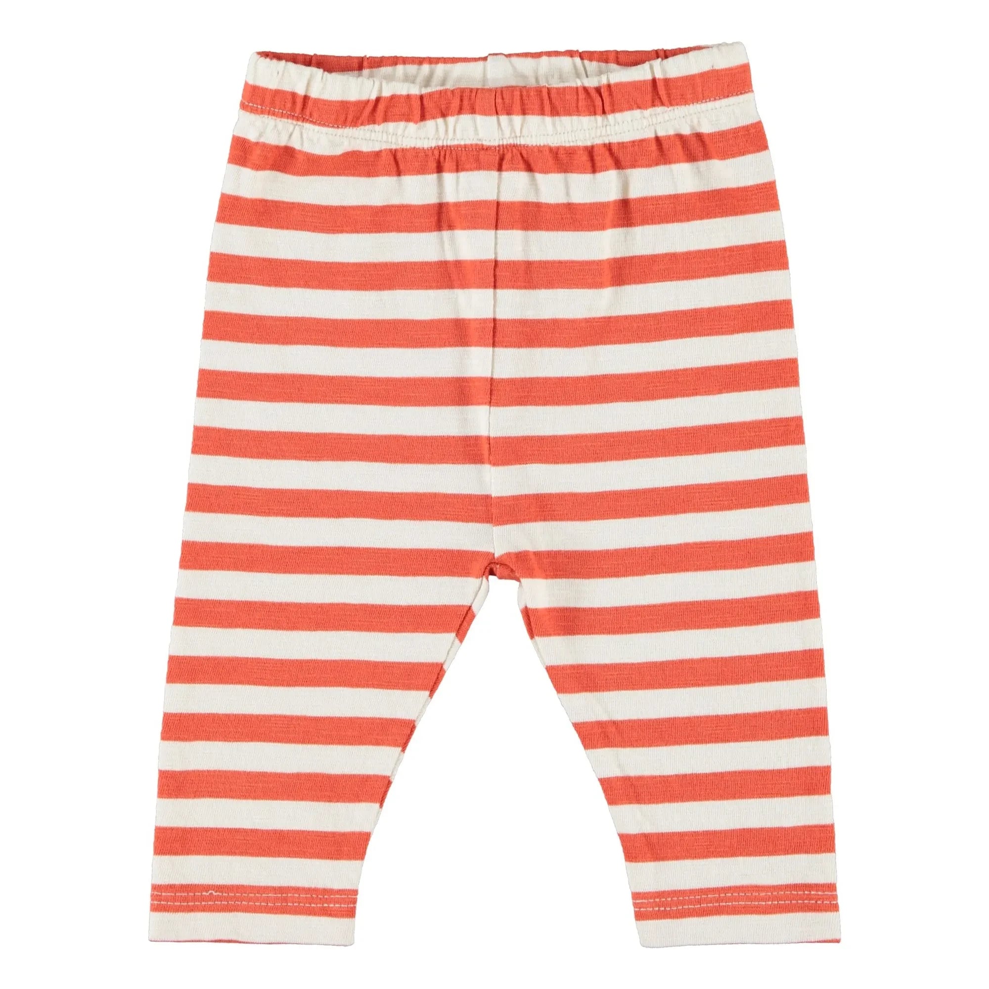 Piupiuchick - Gestreifte Leggings | Orange