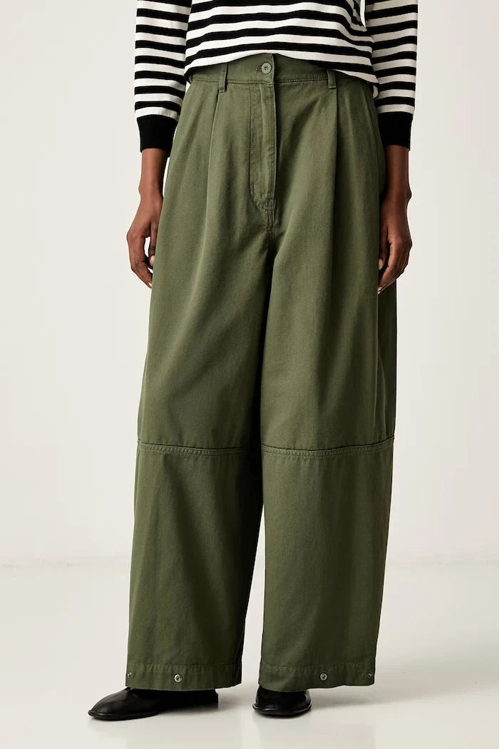 Weekend Max Mara kadın pamuk pantolon WKDBACCA