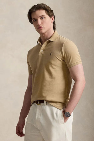 Polo Ralph Lauren erkek pamuk elastan yakalı tişört