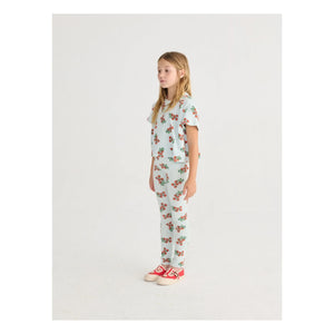 Bobo Choses - Organic Cotton Tomato Crop T-Shirt | Light blue