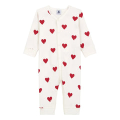 Petit Bateau - Mixo Organik Pamuk Pijama | Beyaz