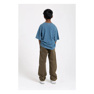 Hundred Pieces - Finn Organic Cotton T-Shirt | Blue