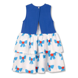 Wynken - Organic Cotton Knotted Dress | Ecru