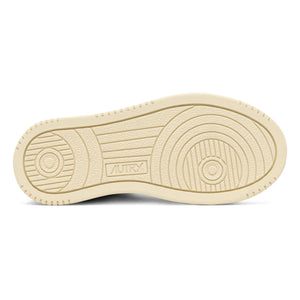 Autry - Zweifarbiger Kids Medalist Mid Sneaker aus Leder | Rosa