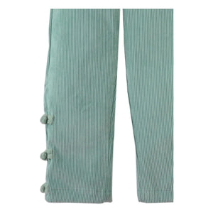 Gingersnaps - Arielle Ruffle Pants | Green apple