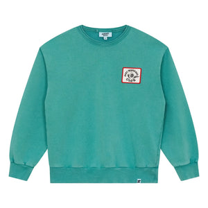Hundred Pieces - Ryde Wheelers Sweatshirt aus Bio-Baumwolle | Smaragdgrün