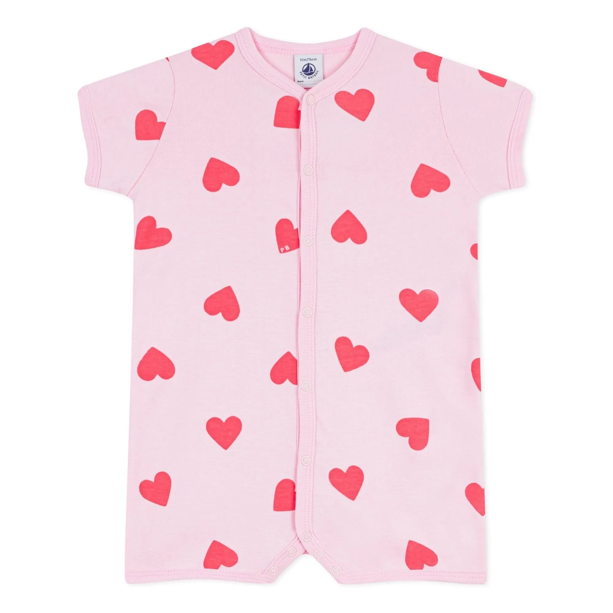 Petit Bateau - Kalpli Tulum Pijama | Pembe