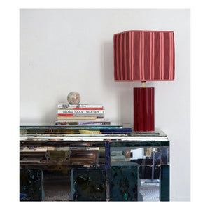 The Socialite Family - Gioia seramik masa lambası, Lisa Corti x The Socialite Family | Bordo