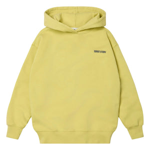 Main Story - Logo Kapüşonlu Sweatshirt | Sarı