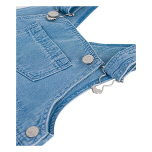 Petit Bateau - Açık Mavi | Denim Organik Pamuk Salopet