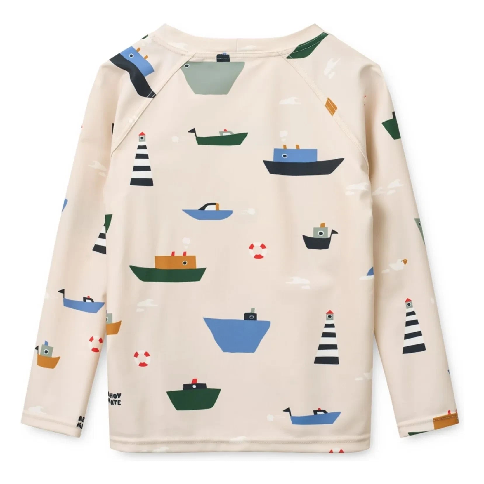 Liewood - Noah Anti-UV T-Shirt aus recycelten Fasern | Ecru