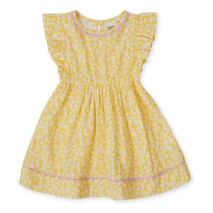 Goldie + Ace - Fleurie Linen Dress | Yellow