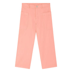 Bonpoint - Organic Cotton Looping Trousers | Candy Pink