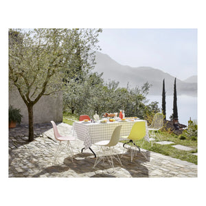 Vitra - DSR Plastik sandalye - krom çerçeve - Charles & Ray Eames | Rouge coquelicot