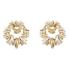 Sigal - Klappcreolen | Gold/Silber