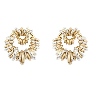 Sigal - Klappcreolen | Gold/Silber