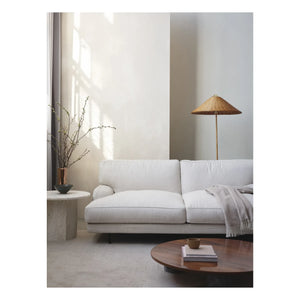 Gubi - 9602 Rattan Zemin Lambası | Natural