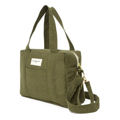 rivedroite - Mini Darcy Recycled Cotton Baby Care Bag | Khaki